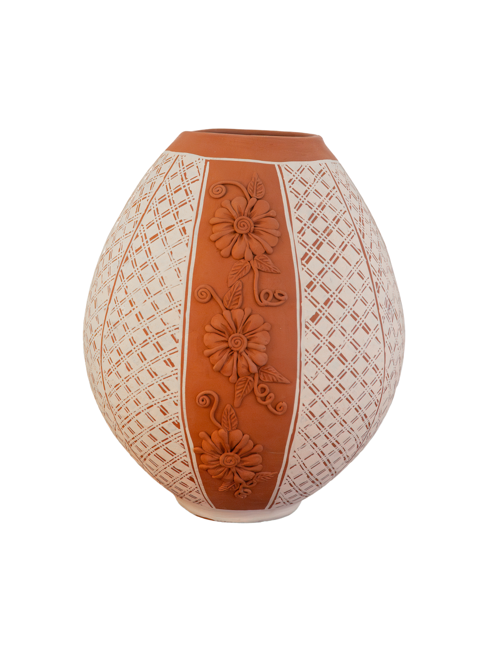Handcrafted Michoacán Floral Vase