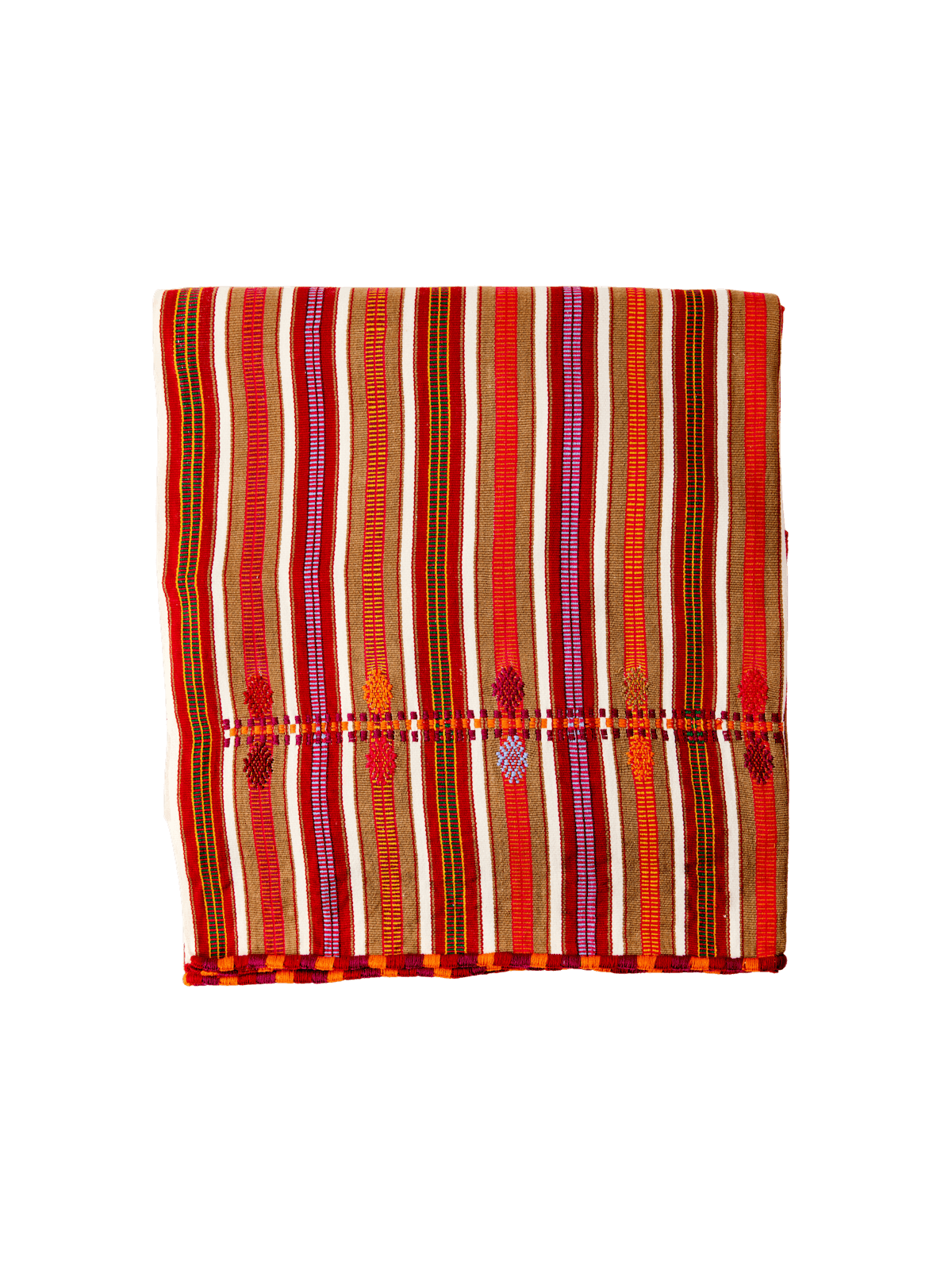 Lienzo Coyuche – Handwoven Cotton Textile in Natural Brown from Oaxaca