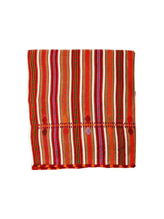 Lienzo Coyuche – Handwoven Cotton Textile in Natural Brown from Oaxaca