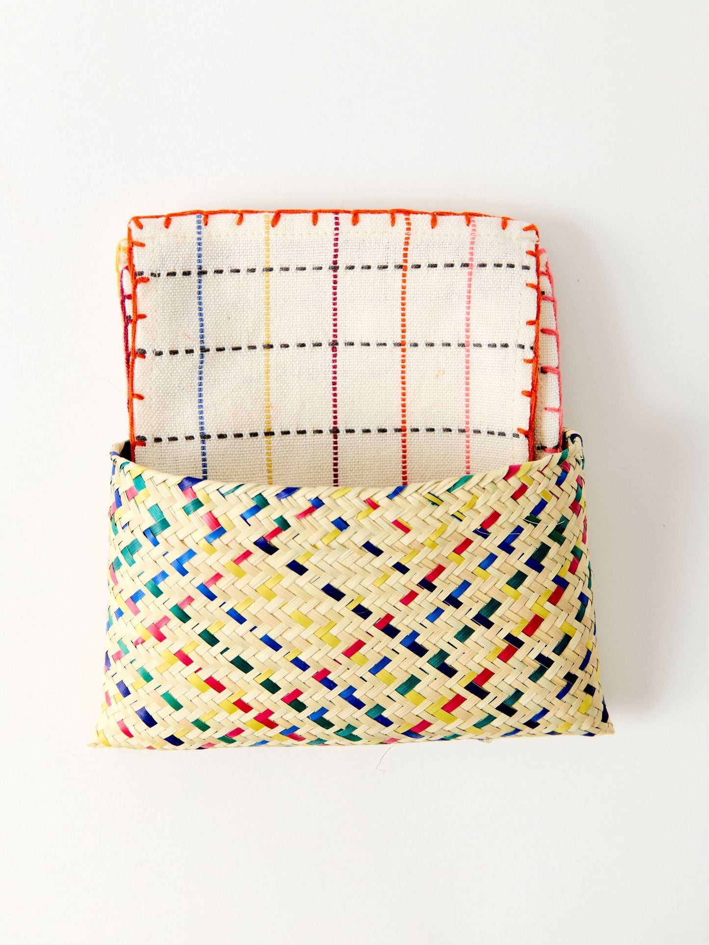 Portavasos Felipa – Set of 6 Handwoven Cotton Coasters from Chiapas