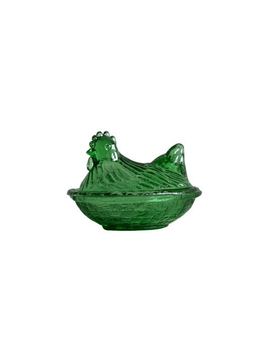 Chicken Salt Holder - Large (Green)