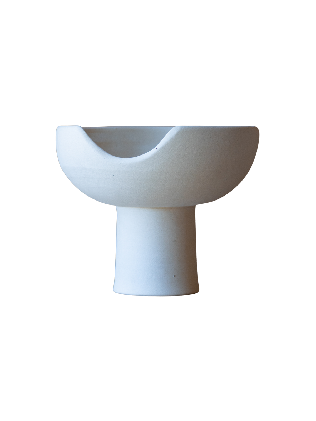 Crema Pedestal Vase