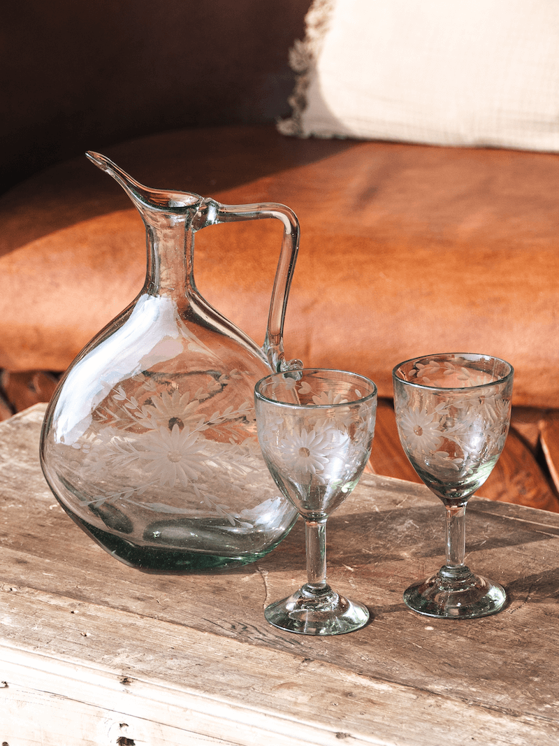 Wine Decanter - Handblown
