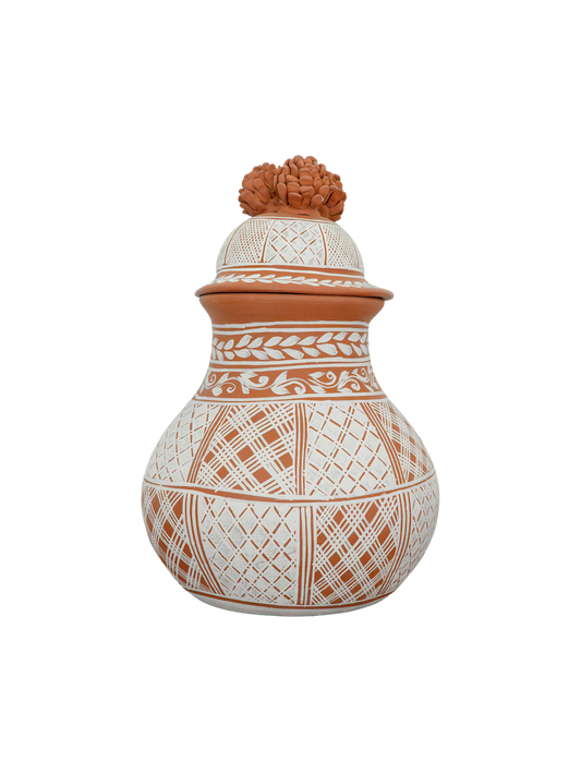 Small Michoacán Lidded Jar