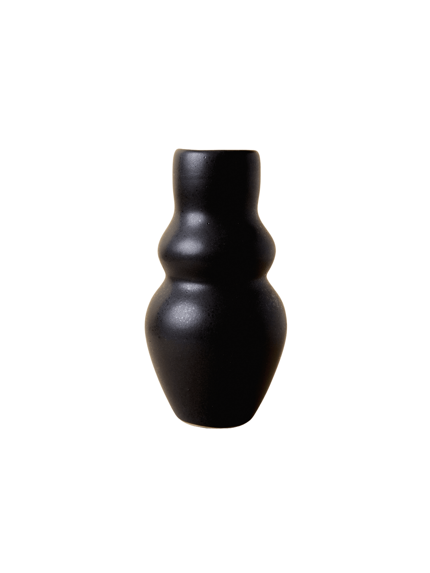 Diosa – Hand-Sculpted Ceramic Vessel (Charcoal Black)