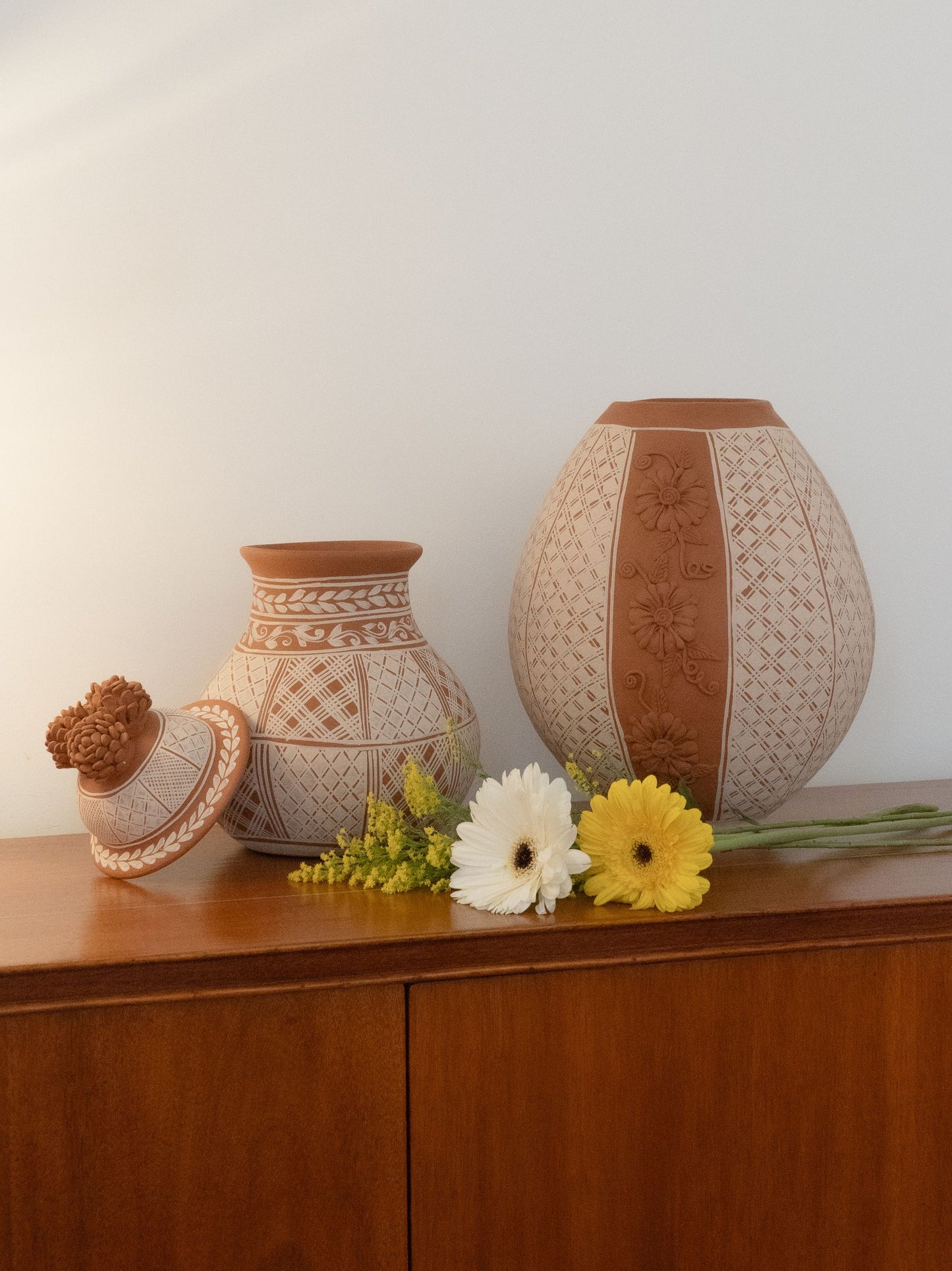 Small Michoacán Lidded Jar