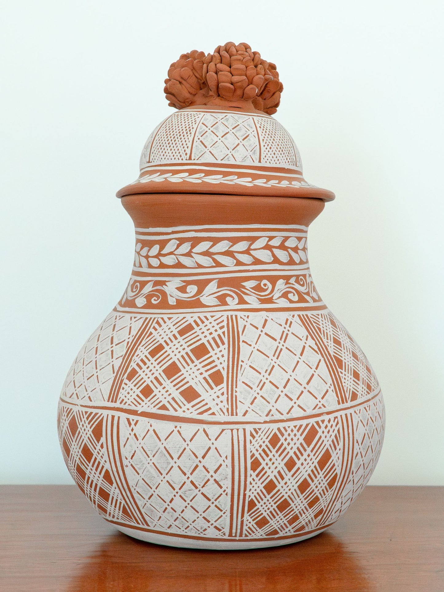 Small Michoacán Lidded Jar