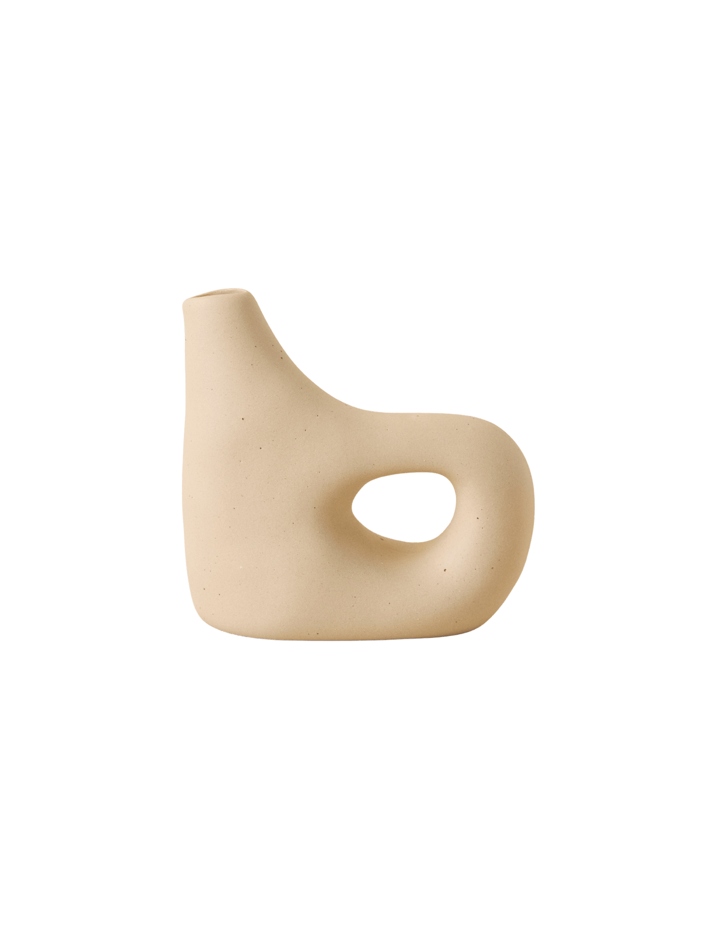 Garrafa – Hand-Sculpted Ceramic Vessel (Natural)