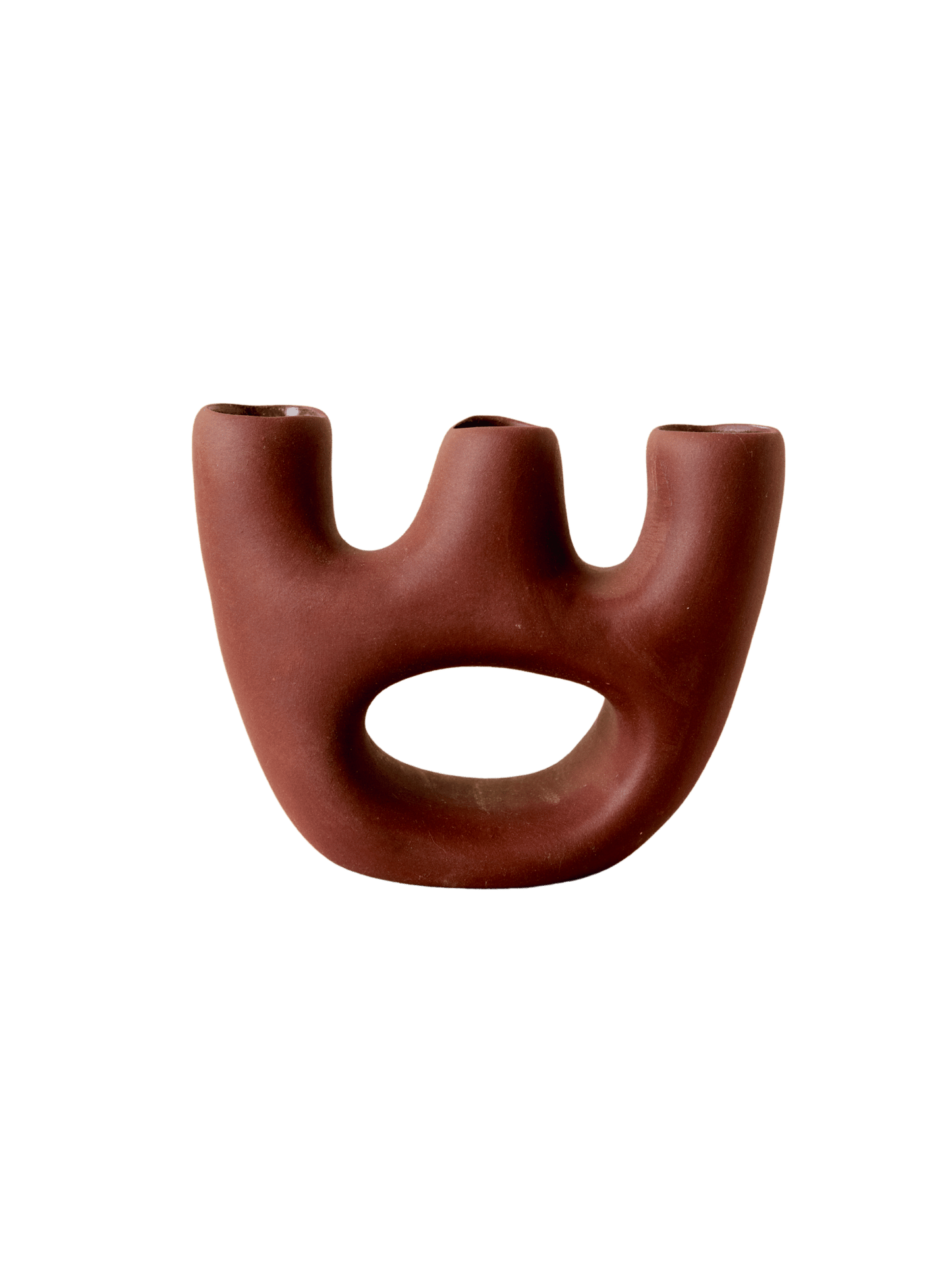 Gravedad – Hand-Sculpted Ceramic Vessel (Barro Tostado Finish)