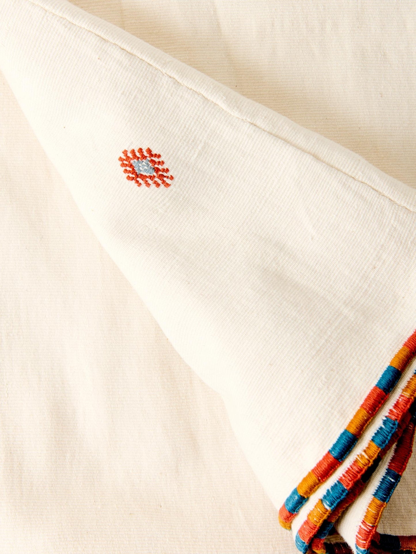 Individual Pantelhó Primitivo – Set of 4 Handwoven Cotton Placemats from Chiapas
