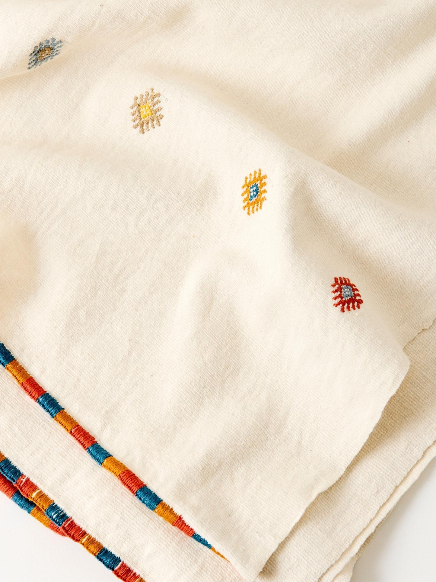 Individual Pantelhó Primitivo – Set of 4 Handwoven Cotton Placemats from Chiapas