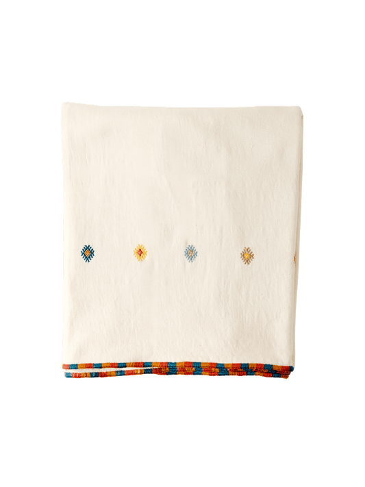 Individual Pantelhó Primitivo – Set of 4 Handwoven Cotton Placemats from Chiapas