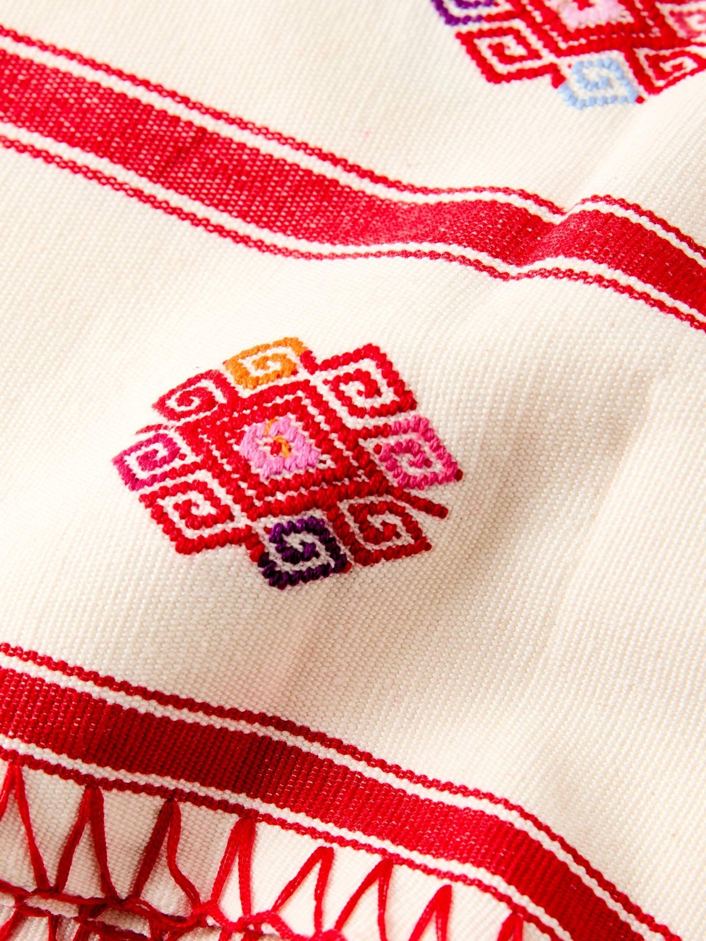 Lienzo Larraínzar Chak – Handwoven Cotton Textile from Chiapas
