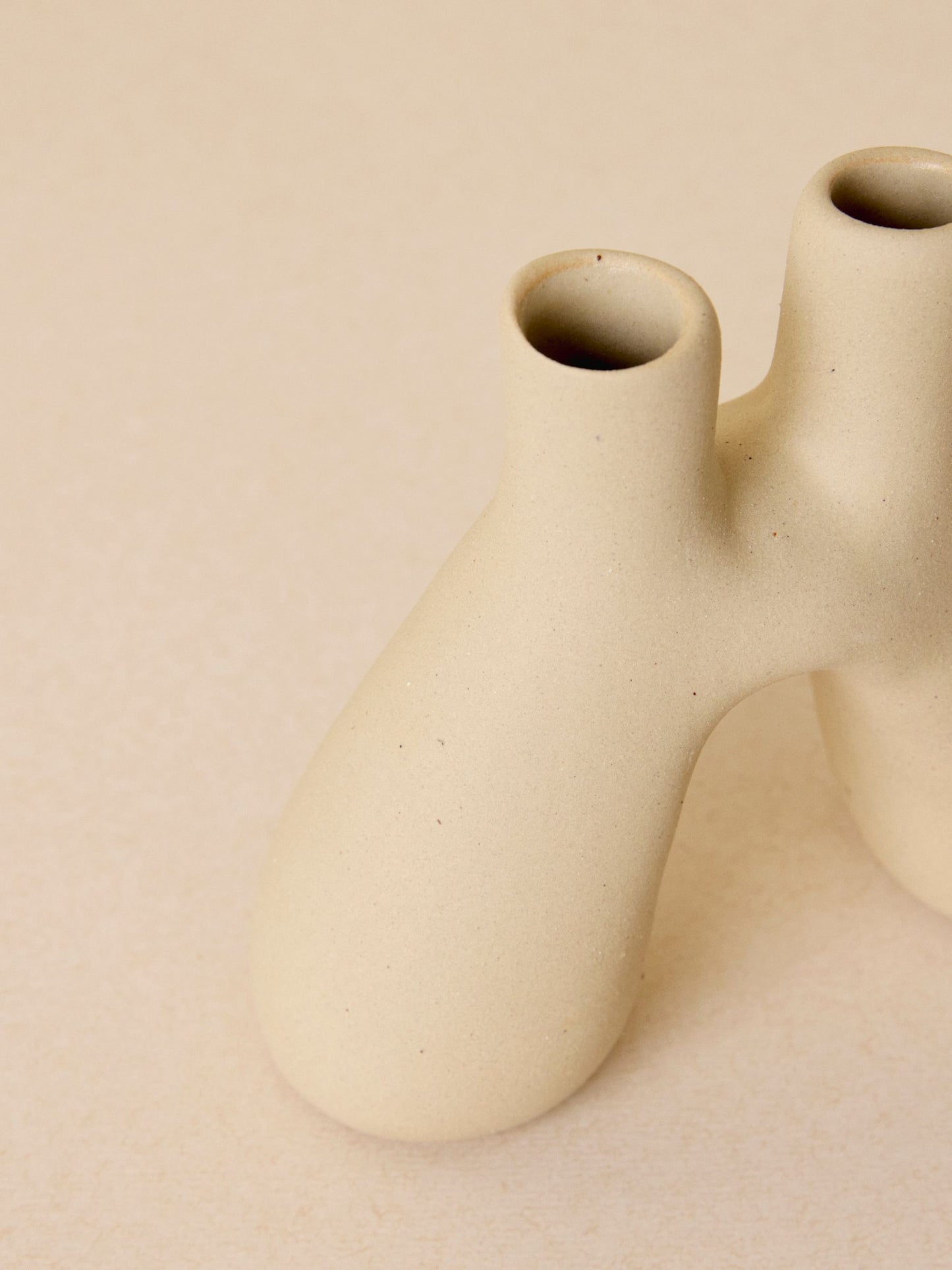 Portal – Hand-Sculpted Ceramic Vessel (Natural Clay Finish)