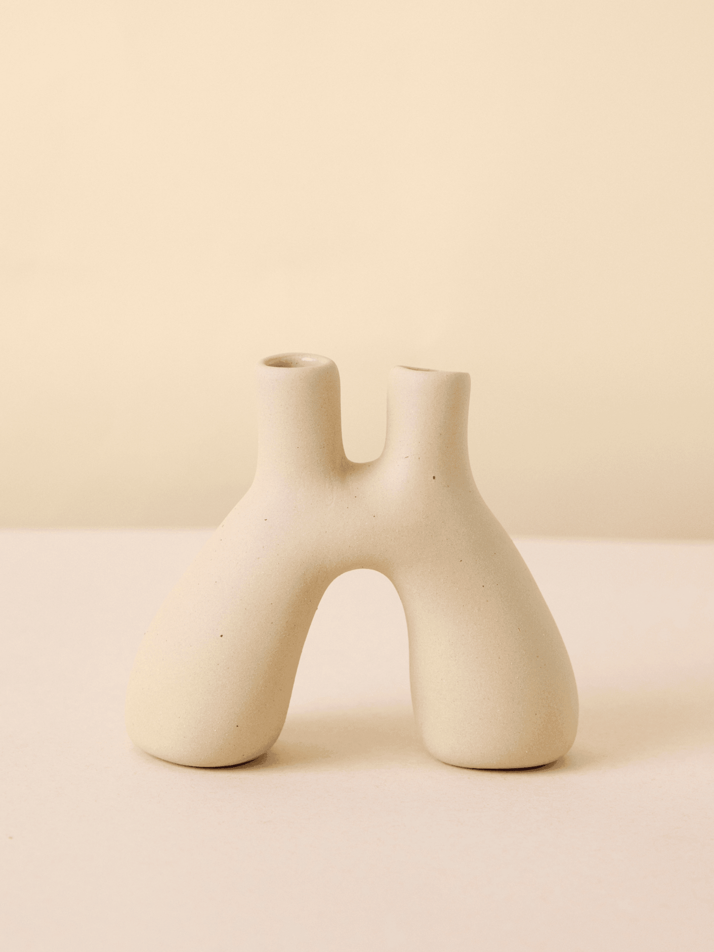 Portal – Hand-Sculpted Ceramic Vessel (Natural Clay Finish)