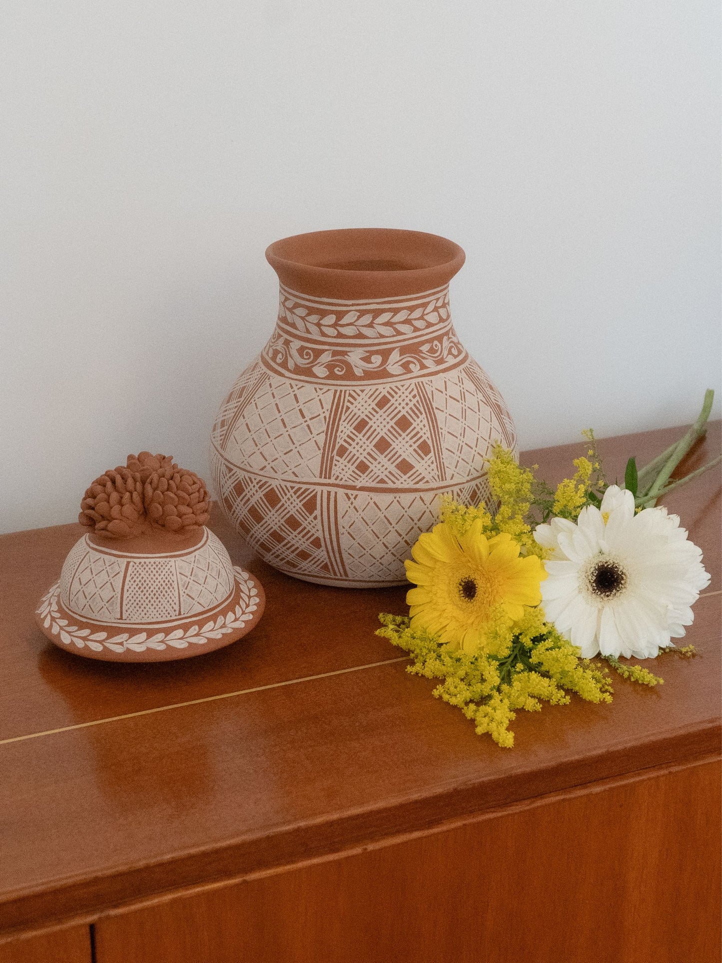 Small Michoacán Lidded Jar