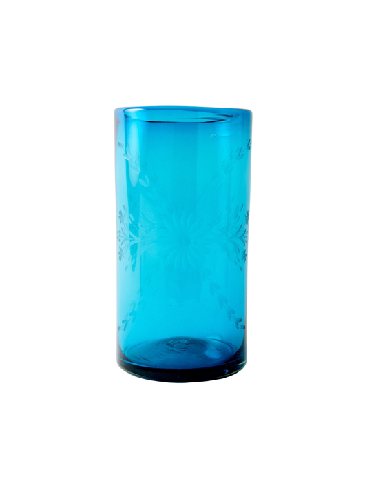 Tall Vase - Condesa Collection (Aqua)
